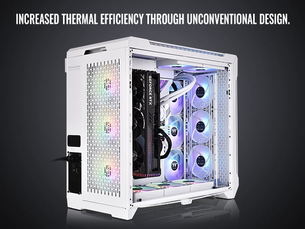 Thermaltake Cte C Air Snow E Atx Full Tower With Centralized Thermal